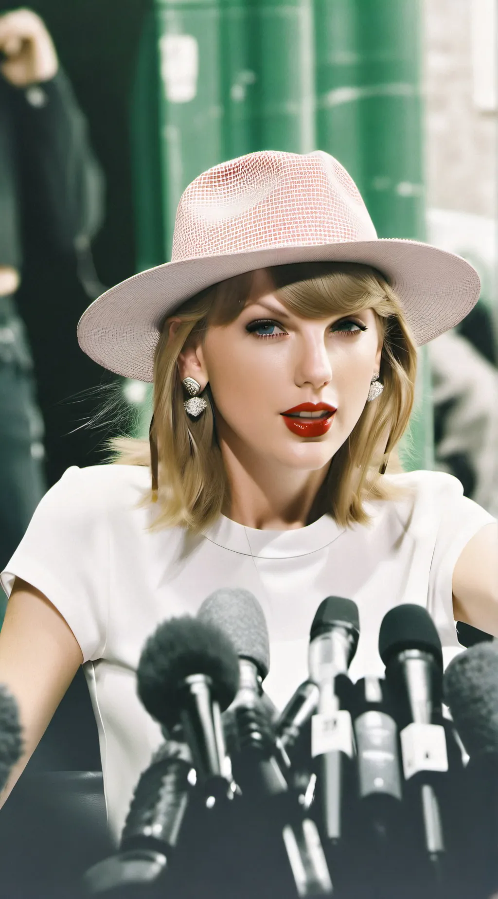 ai character: Taylor Swift background