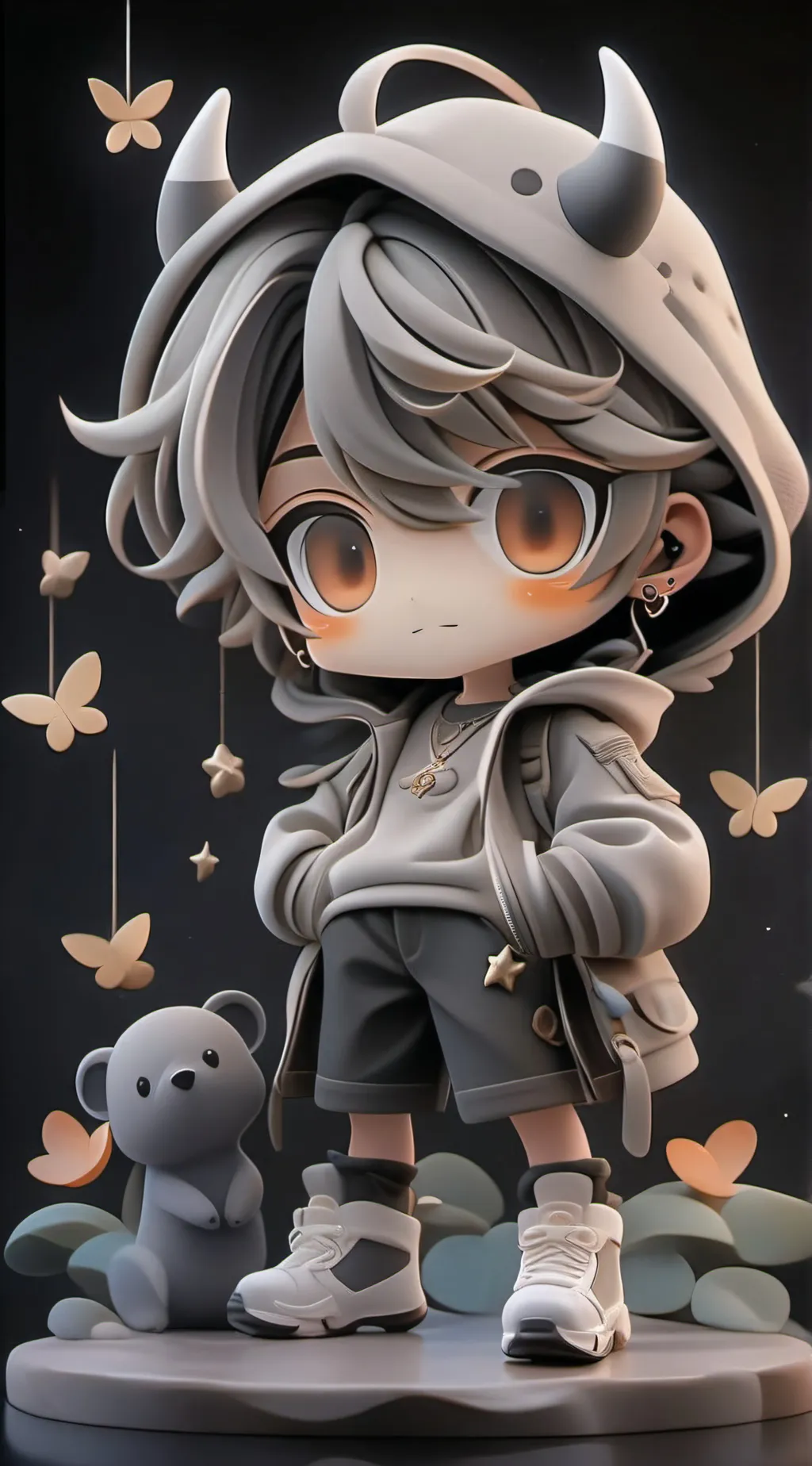 ai character: The toilets  background
