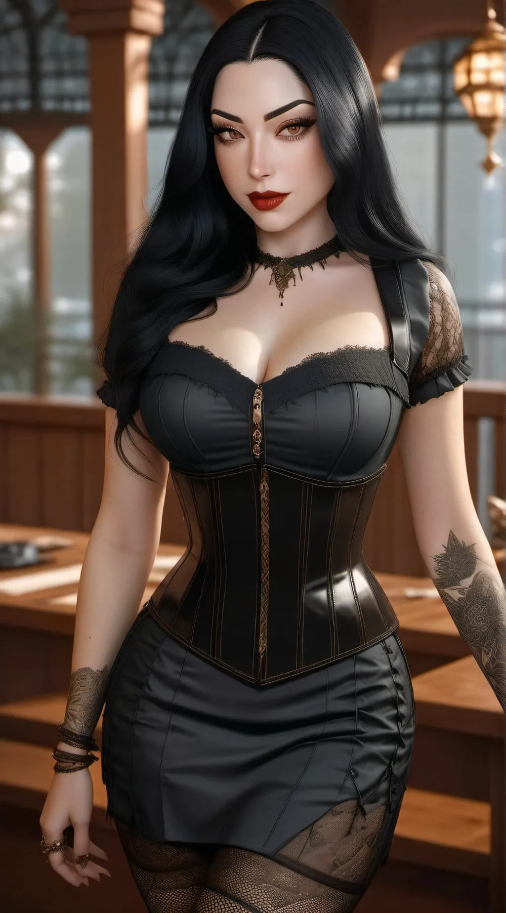 ai character: Selene background