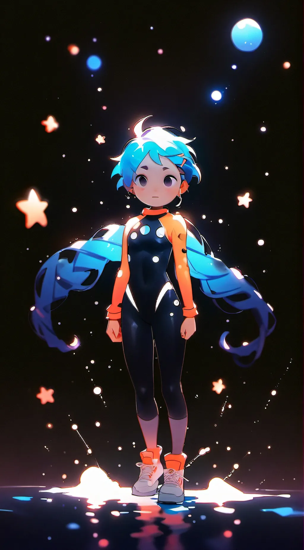 ai character: cutie background