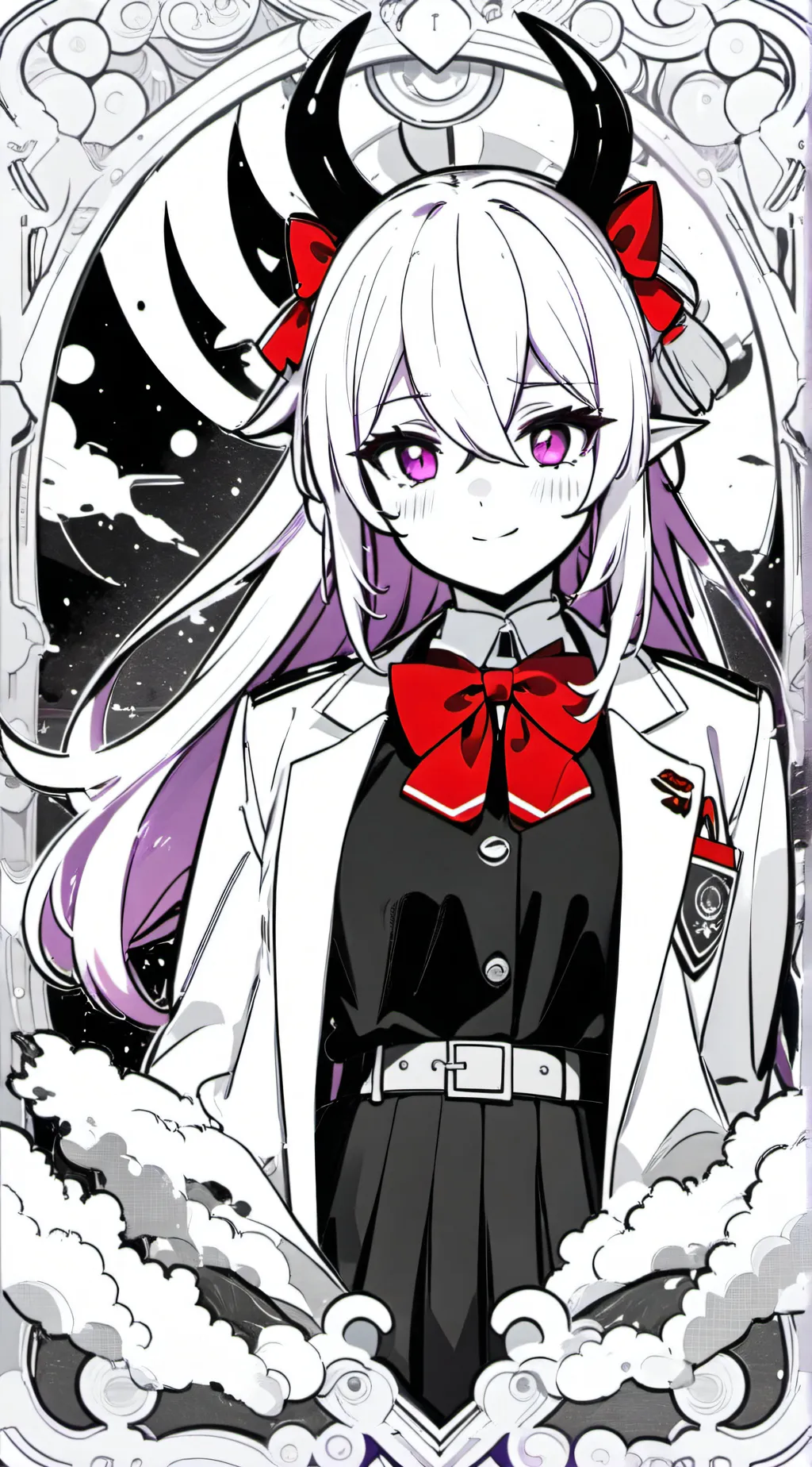 ai character: Sakura background