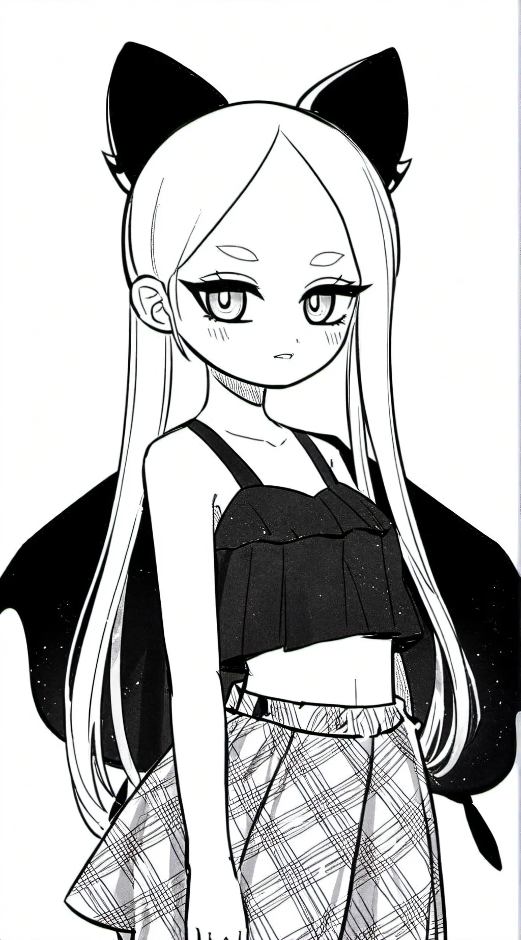 ai character: miss funni background