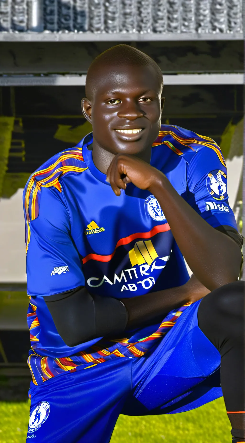 ai character: N’golo Kante background