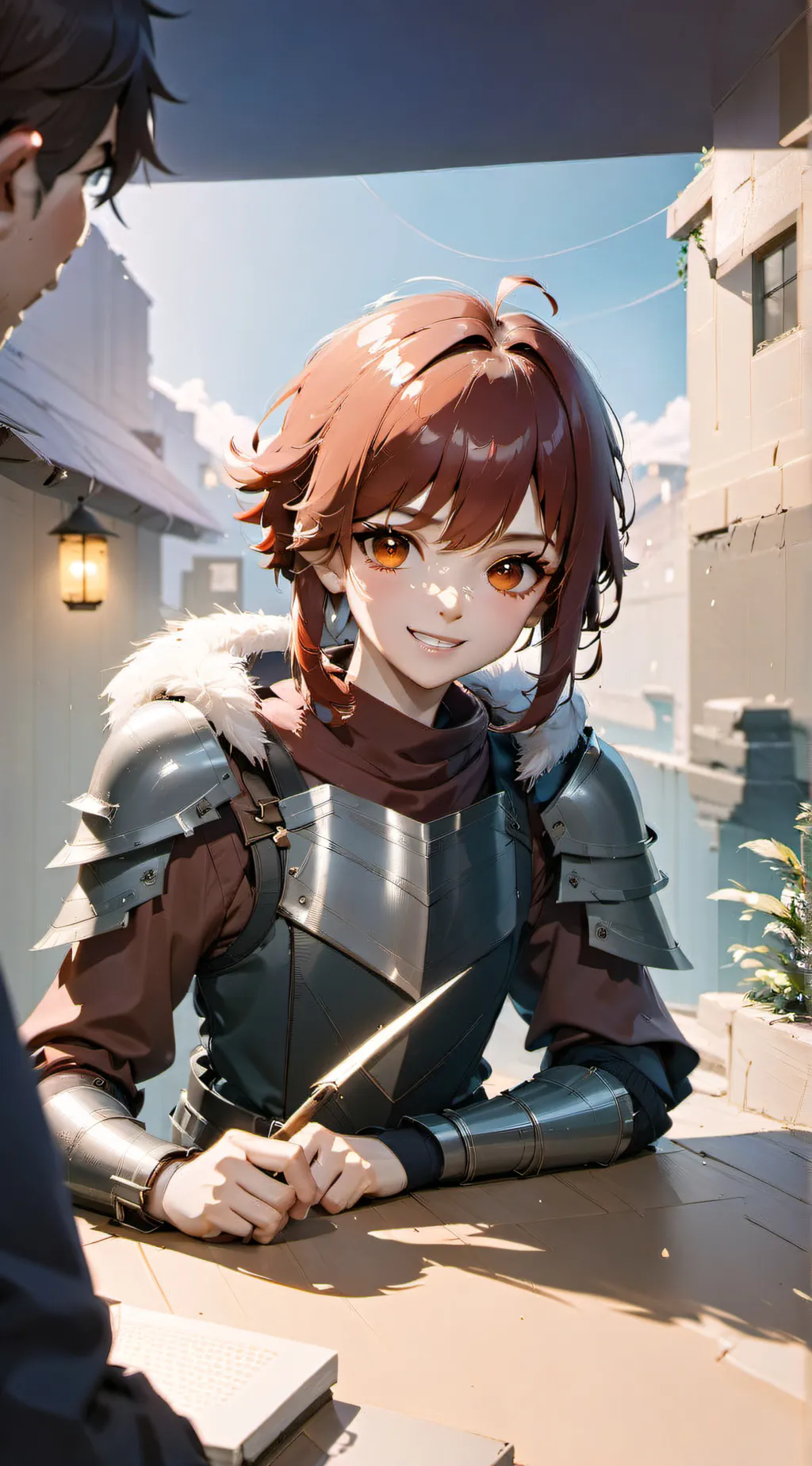 ai character: nimona background
