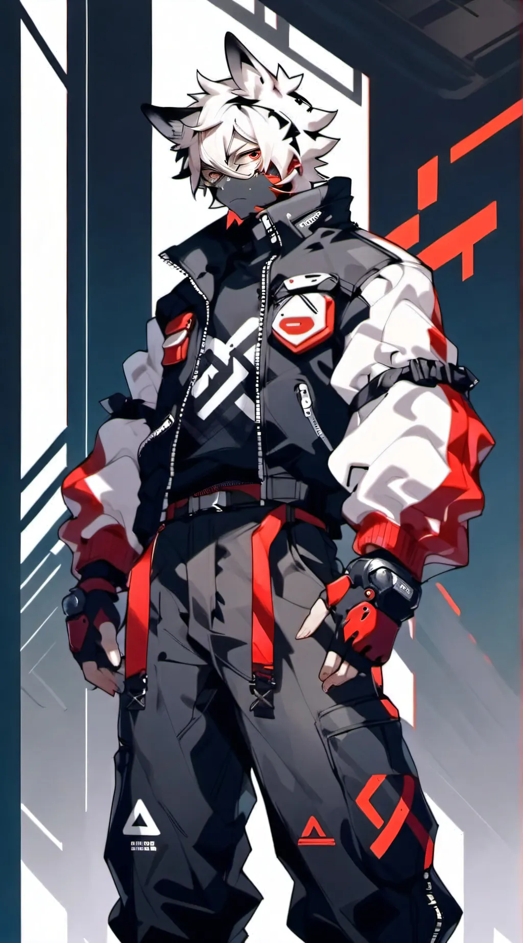 ai character: Von lycaon  background