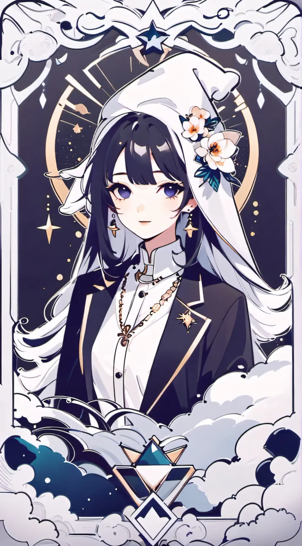 ai character: Aria background