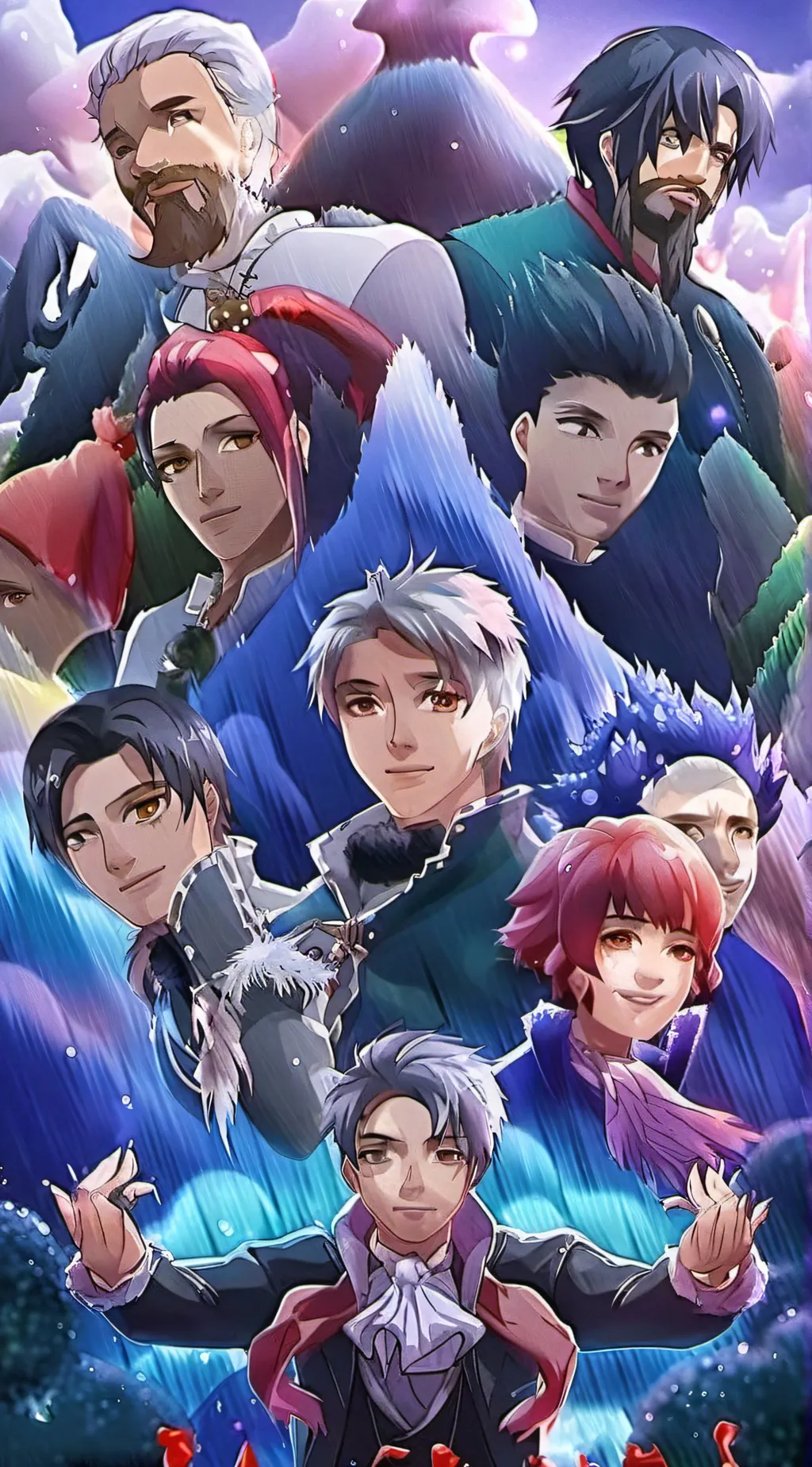 ai character: The Hashiras background