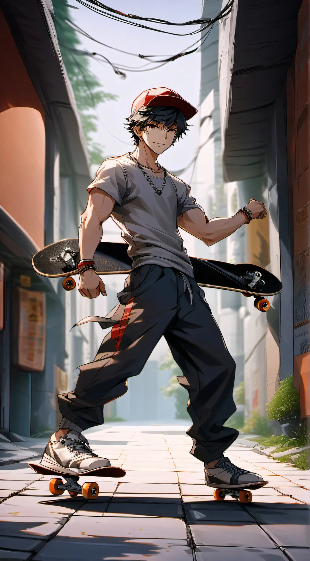 ai character: alex background