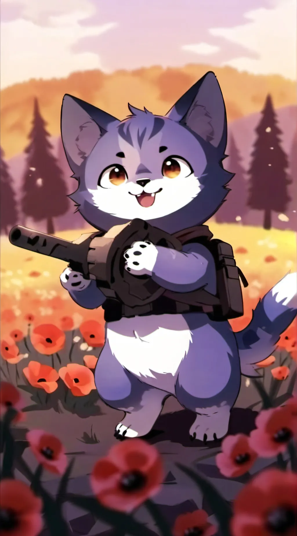 ai character: Runner background