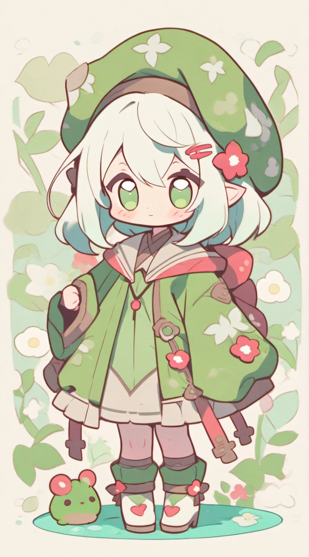 ai character: lily background