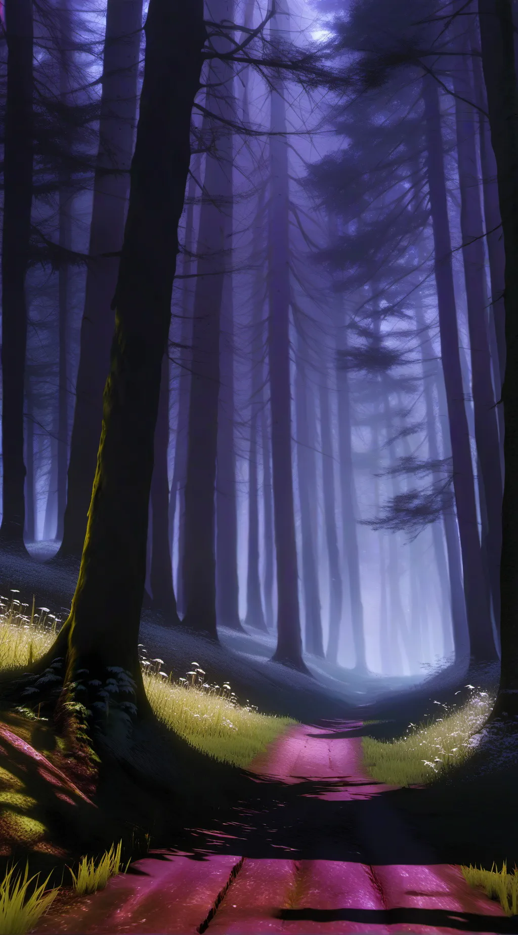 ai character: Eternal Forest background