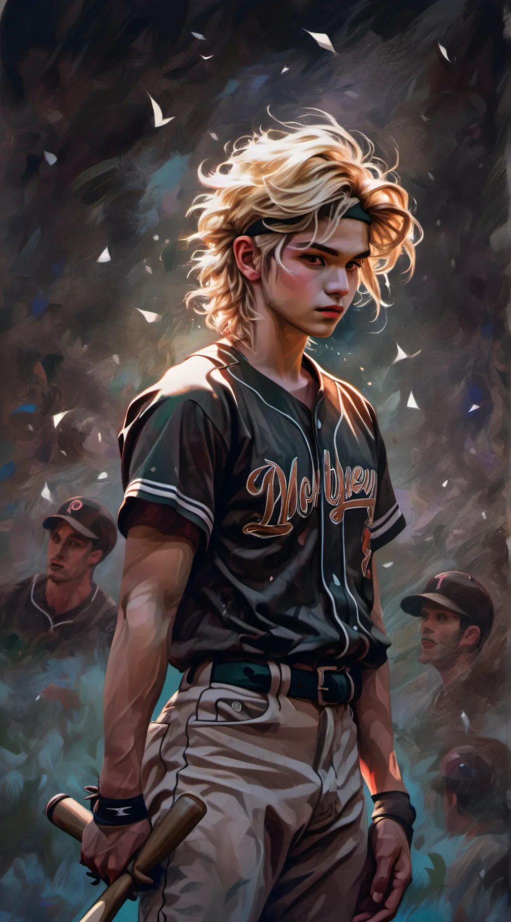 ai character: Chris  background