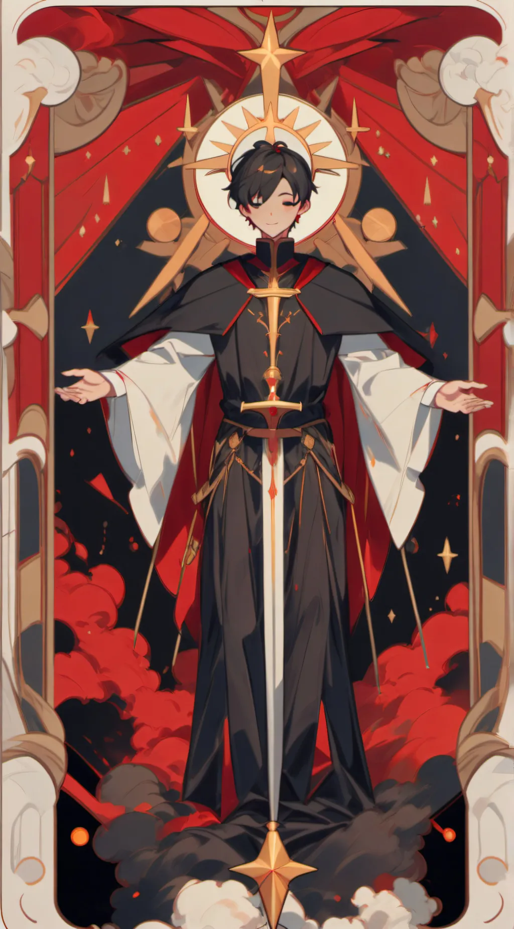ai character: God son background