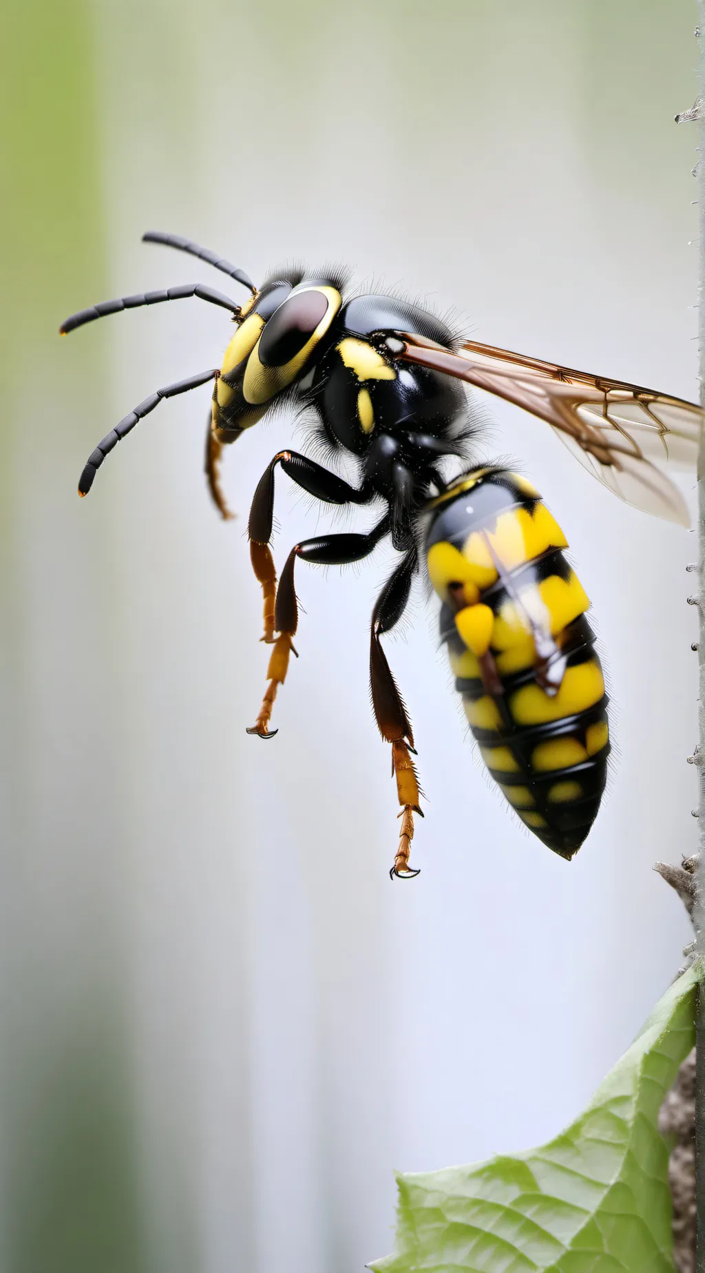 ai character: wasp background