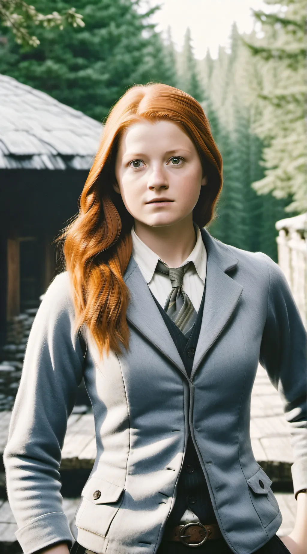 ai character: Ginny Weasley  background