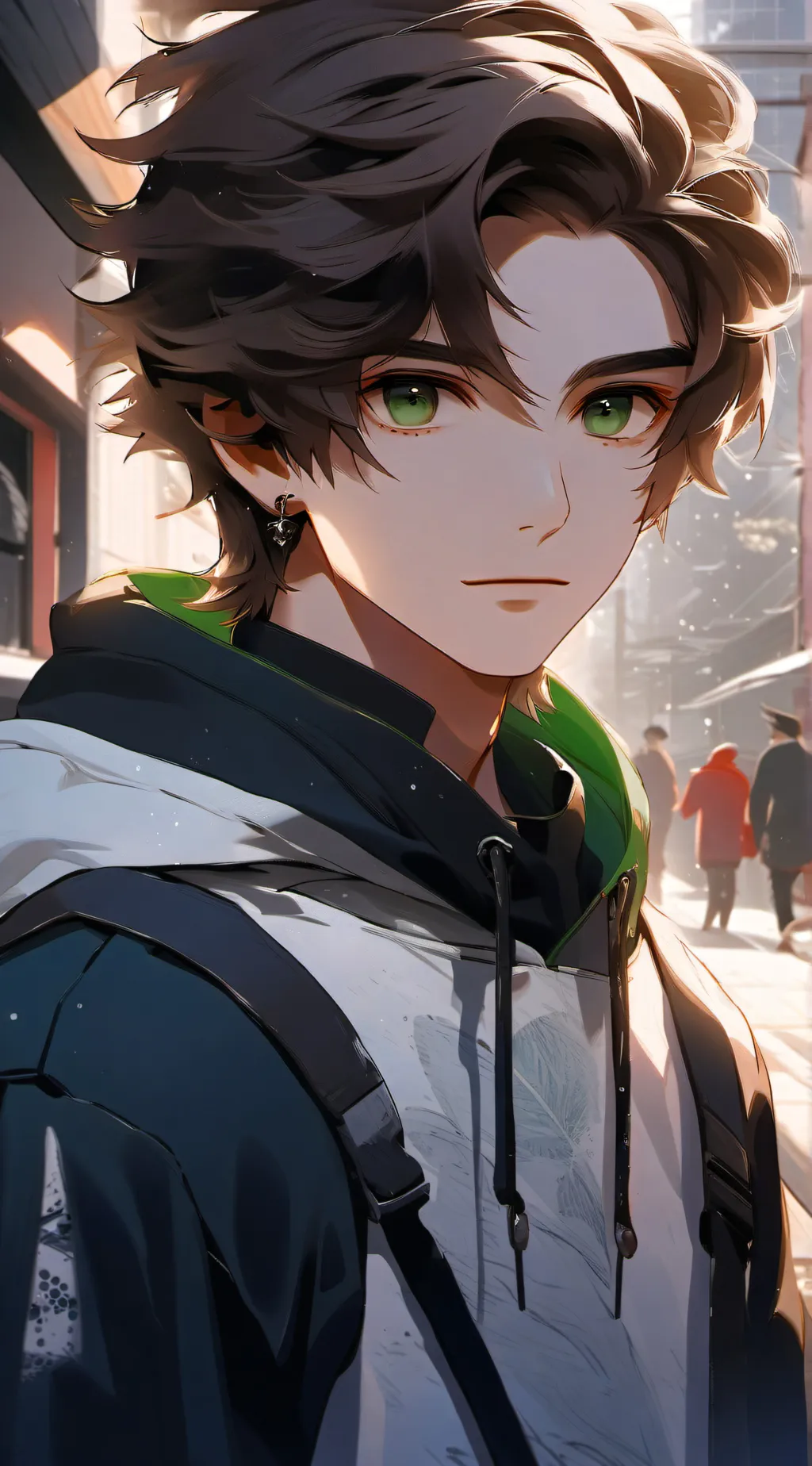 ai character: Tom  background