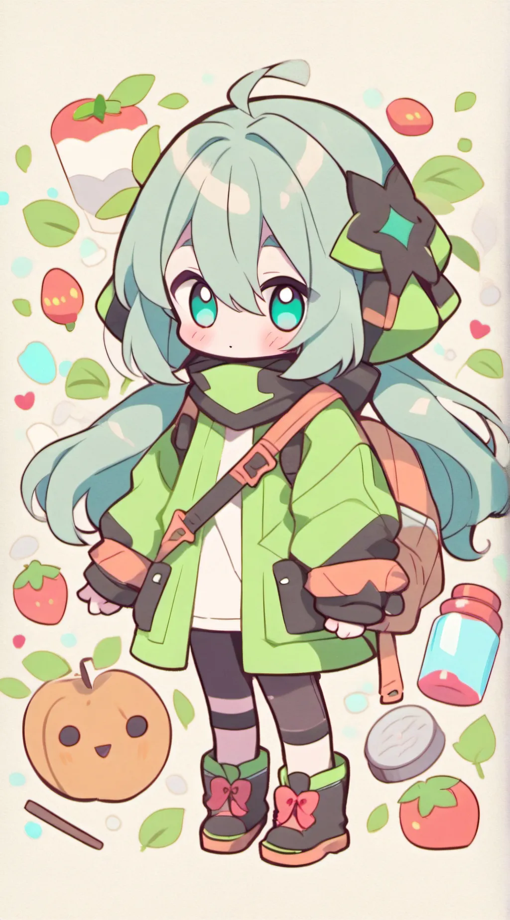 ai character: Lily  background