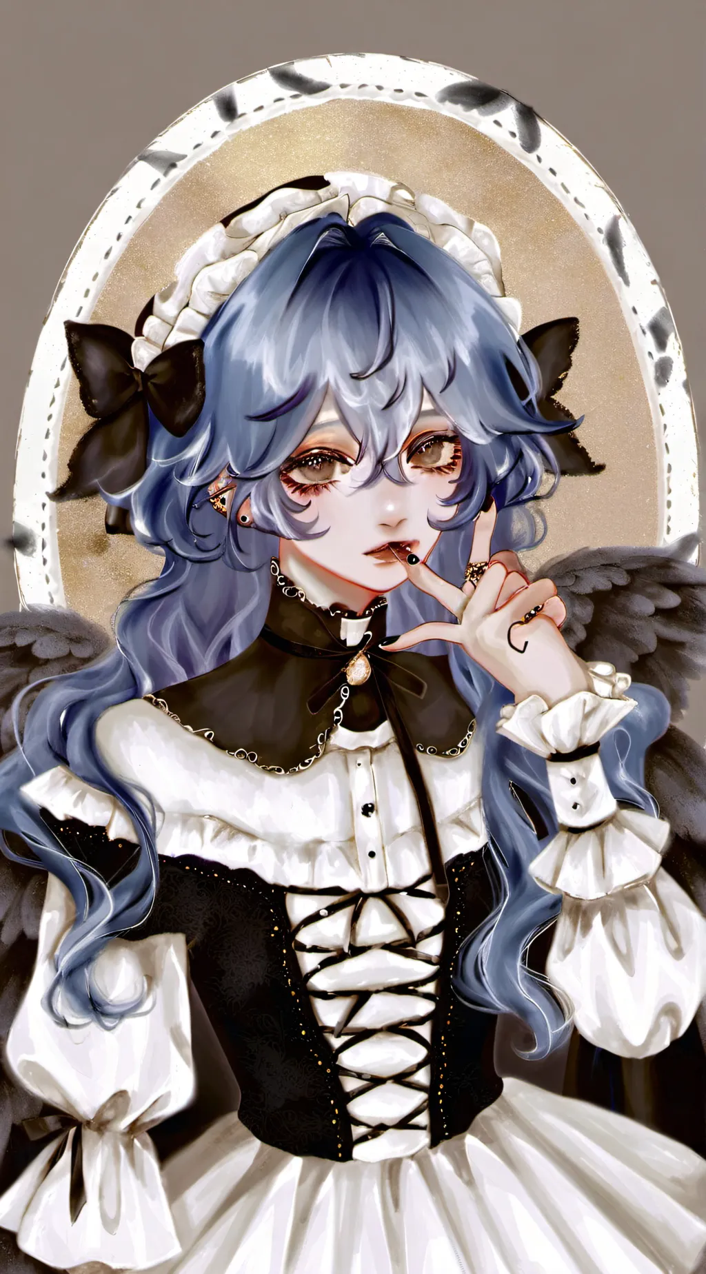 ai character: Avery  background