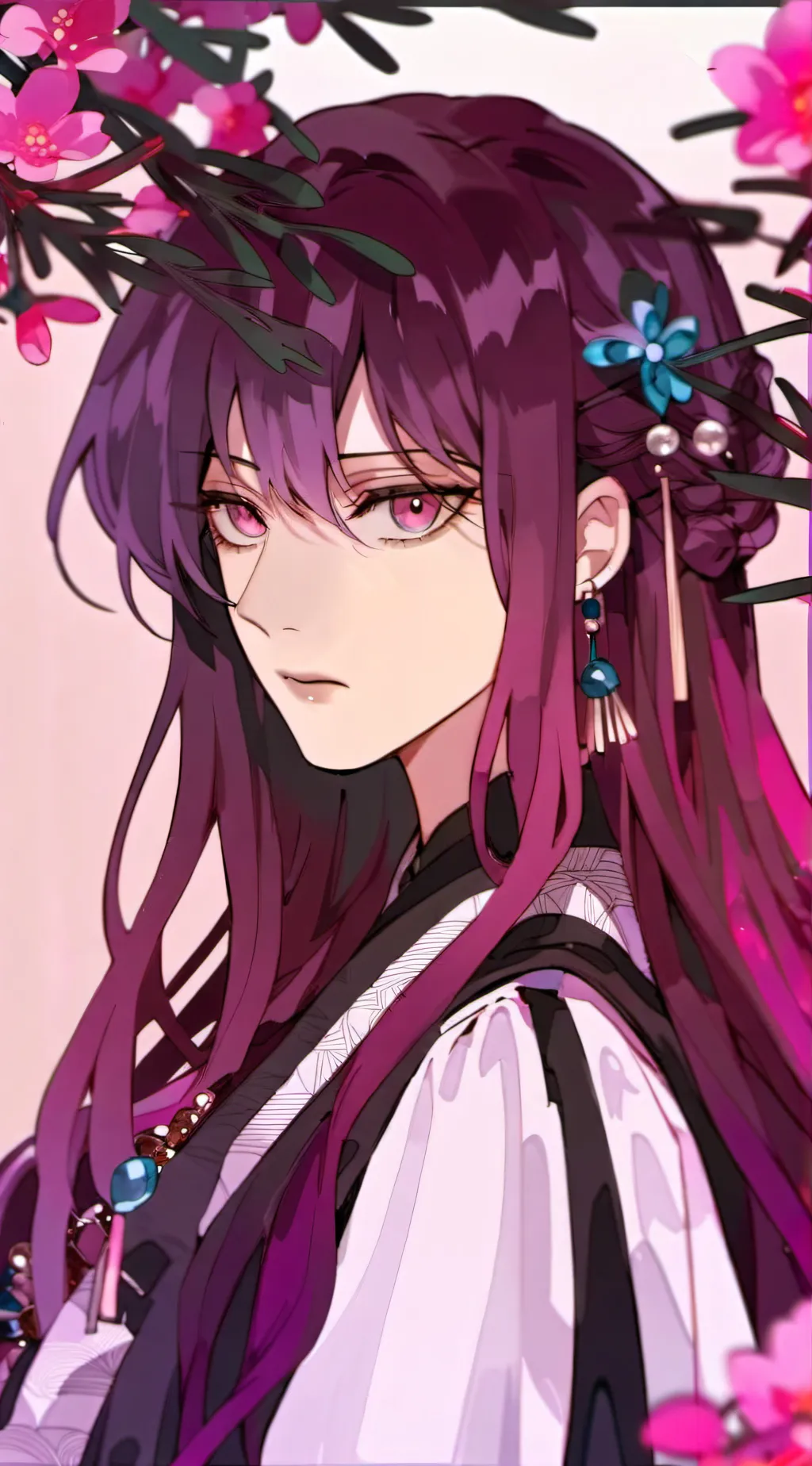 ai character: Velvet background