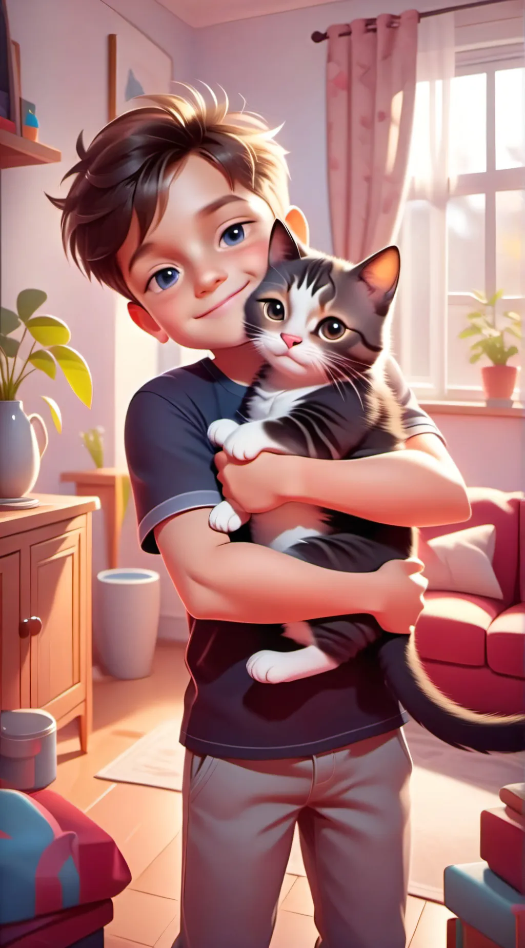 ai character: Disney chctr Life background