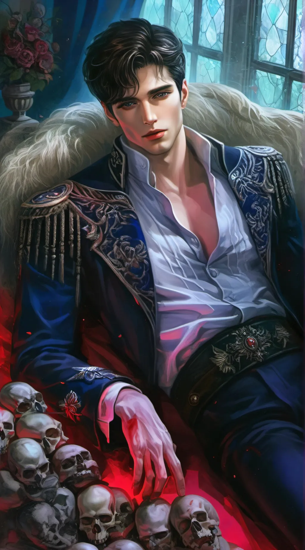 ai character: Aleksei Nemetz background