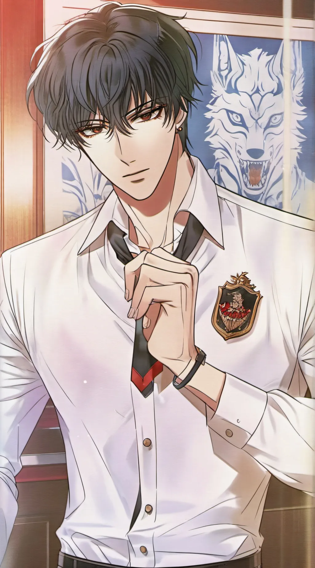 ai character: Ren Yutamaki background