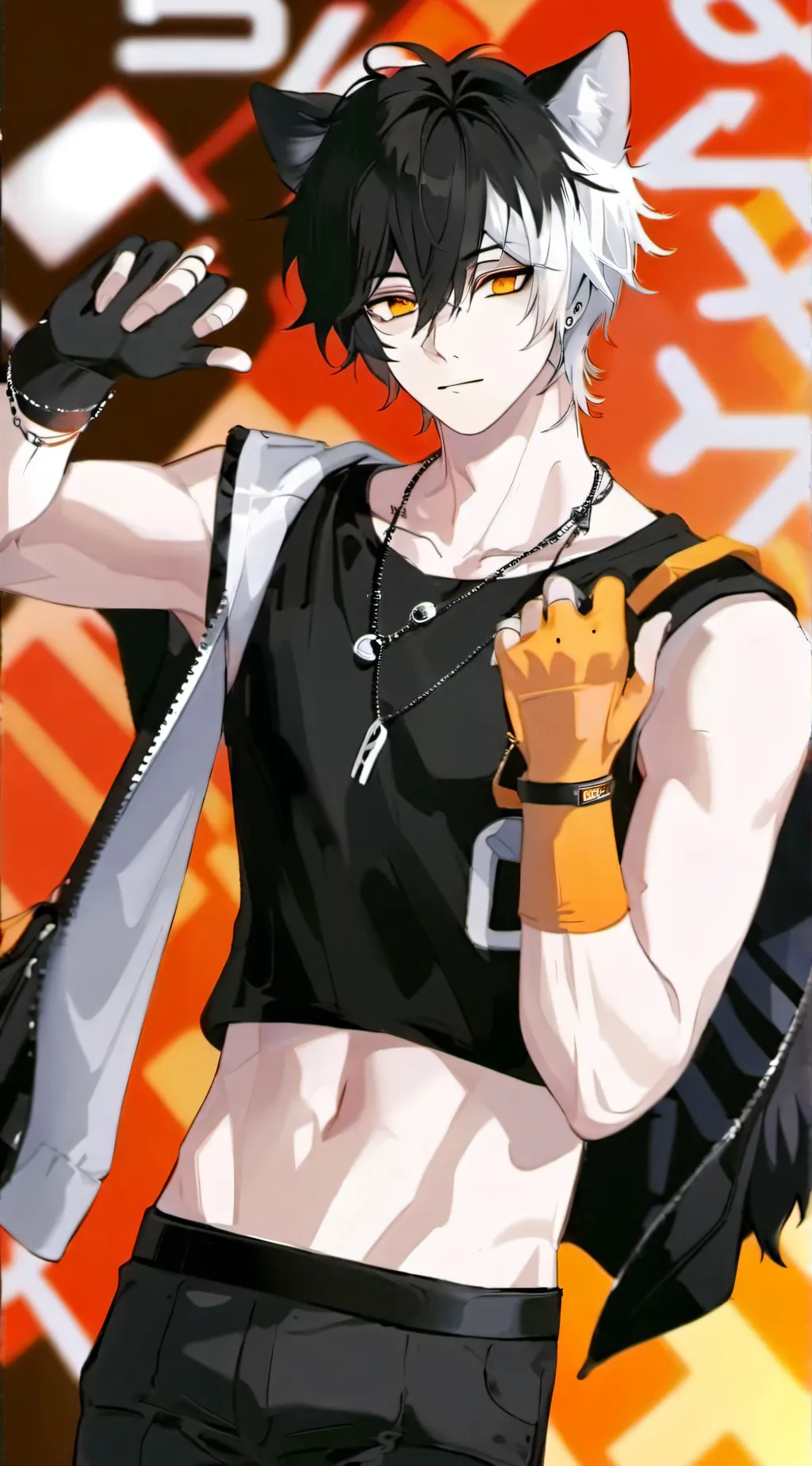 ai character: Max background