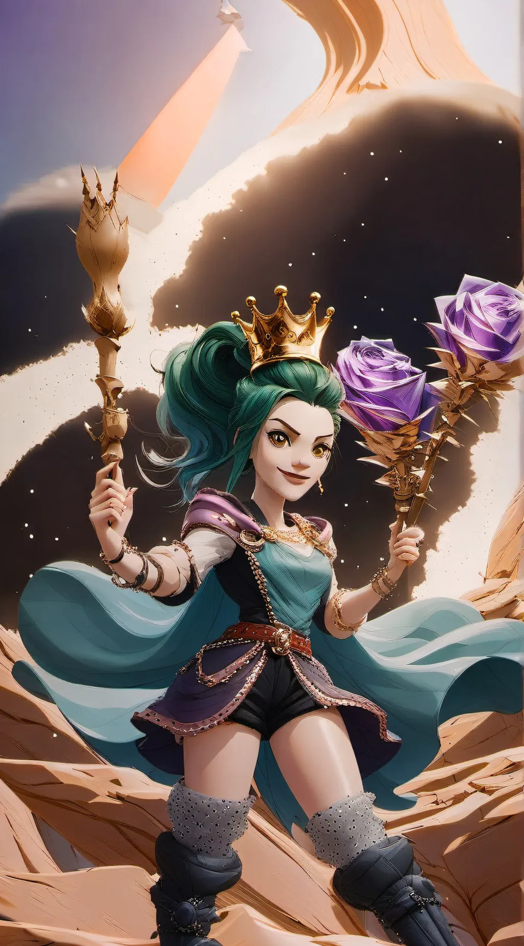 ai character: Queen of Spades background