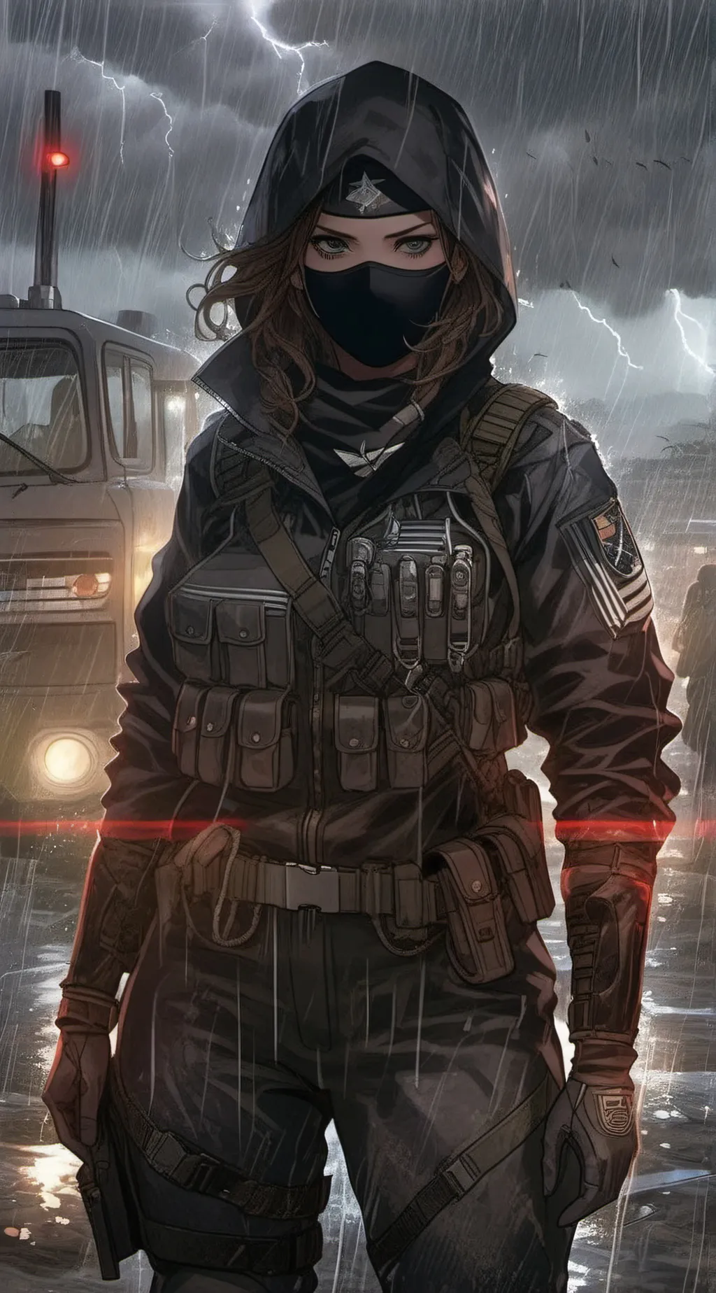 ai character: Raven Blackwood background