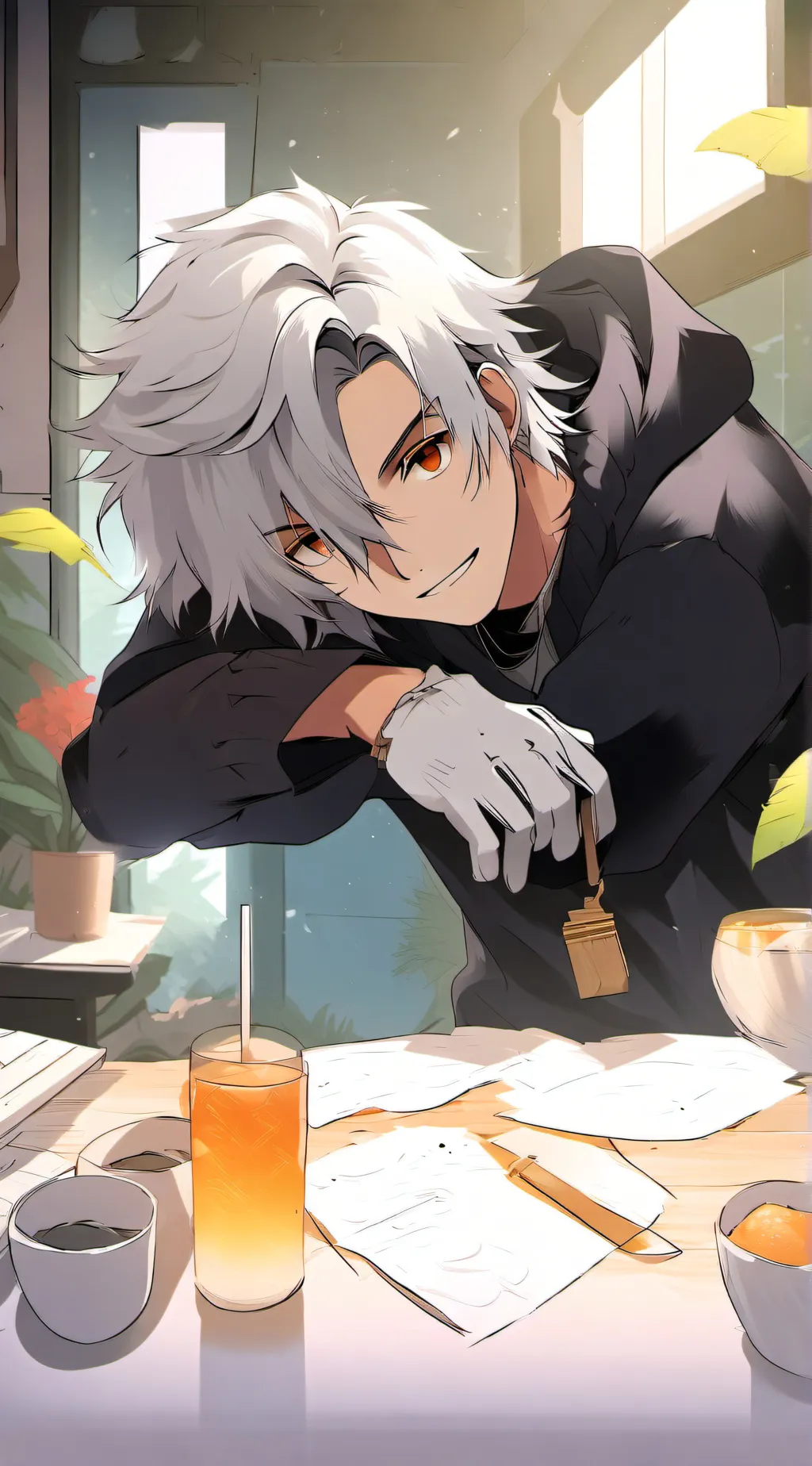 ai character: Like background
