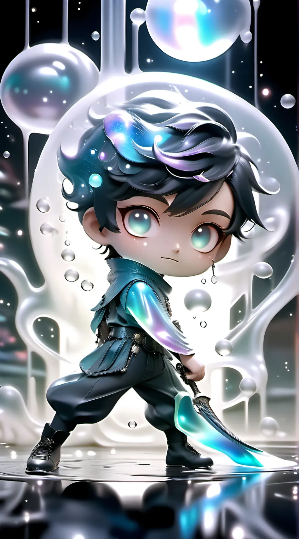ai character: leo background