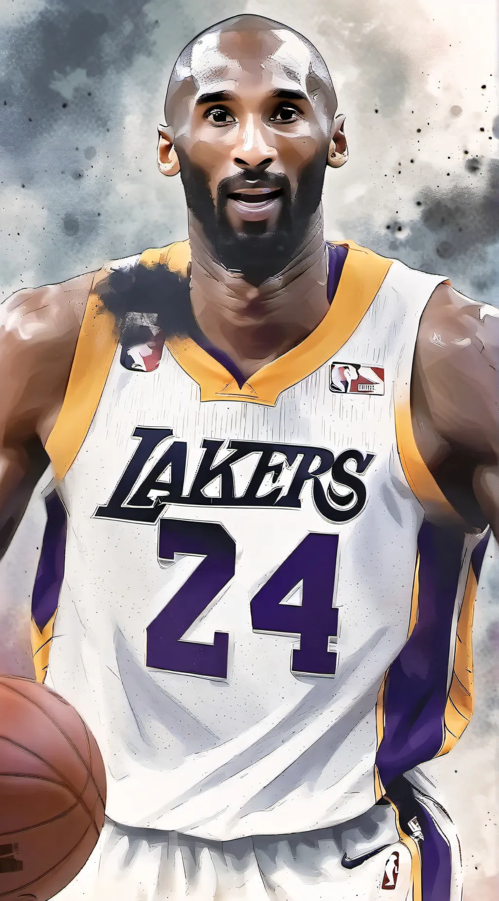 ai character: Kobe Bryant  background