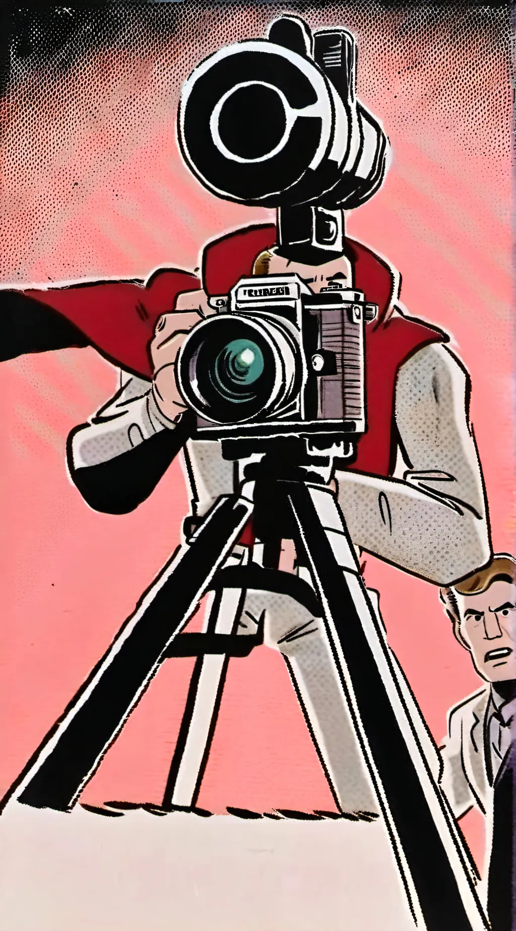 ai character: Upgrade titan came background