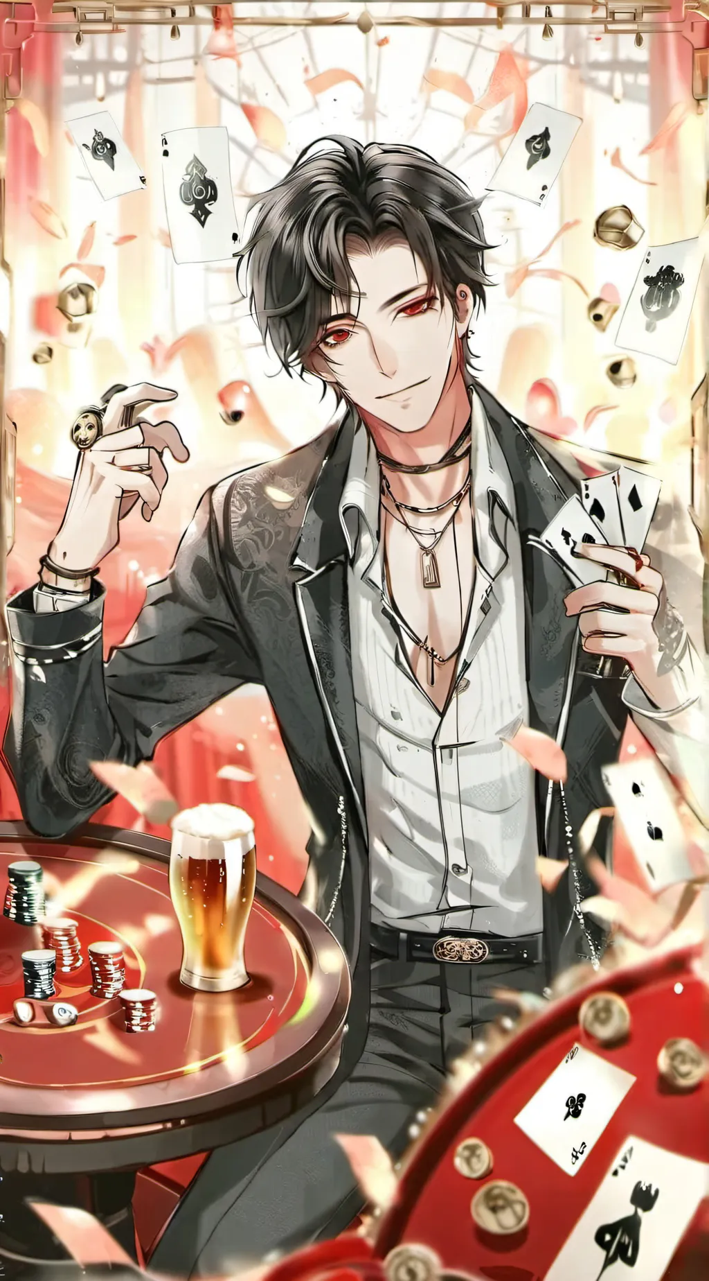 ai character: JAX background