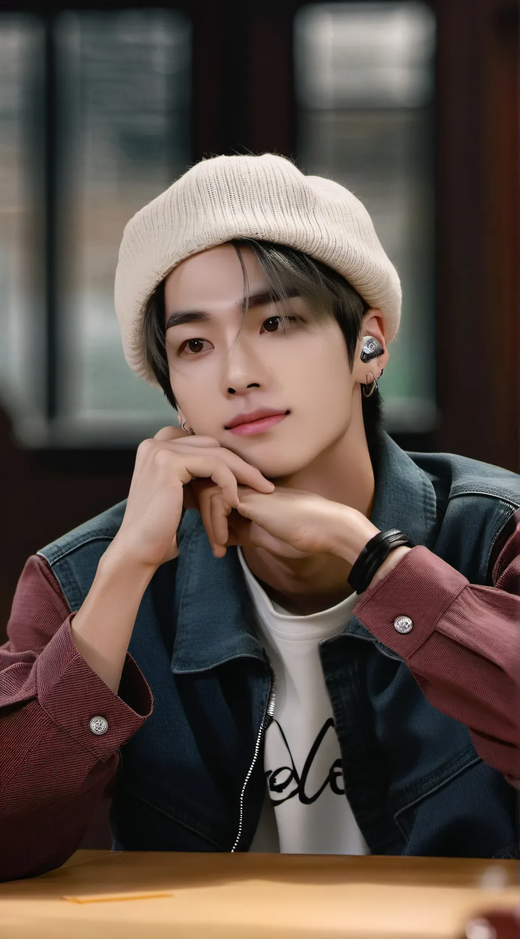 ai character: Hyunjin background
