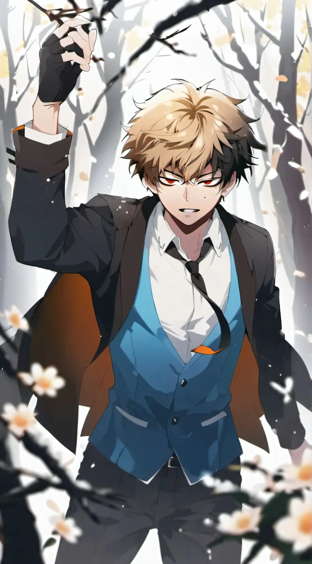 ai character: Katsuki Bakugou✨ background