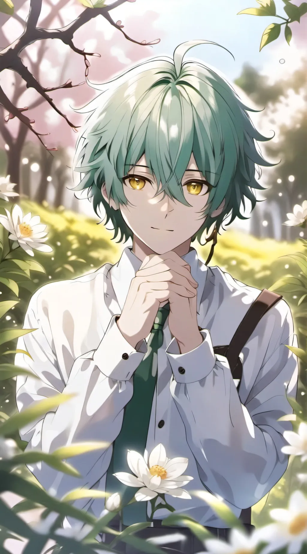 ai character: Deku background