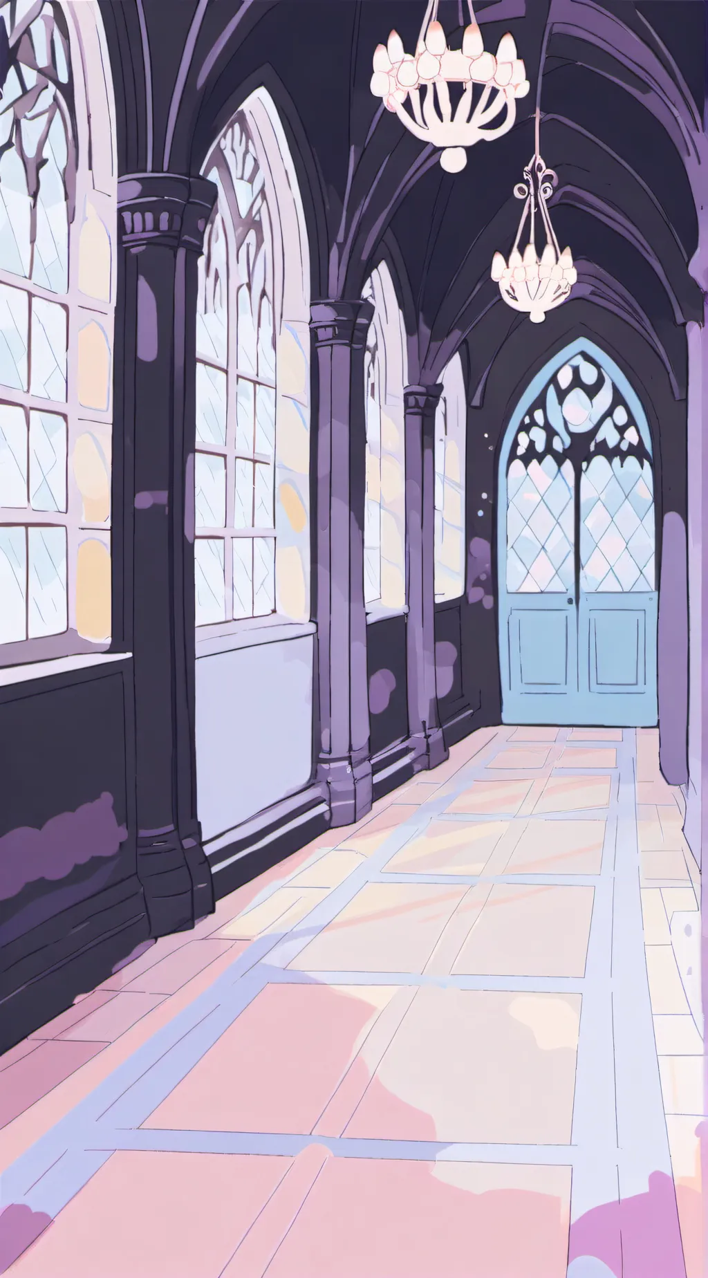 ai character: The Yule Ball. HP background