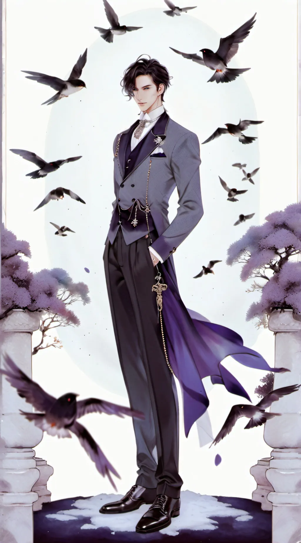 ai character: ~Oxford~ background