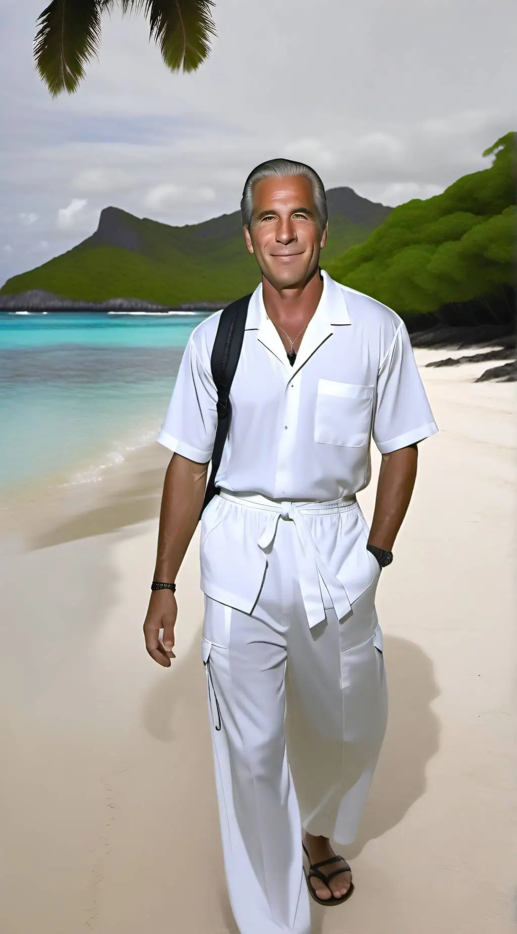 ai character: Jeffrey Epstein background