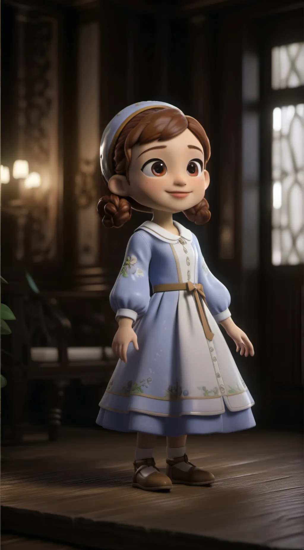 ai character: Bella background