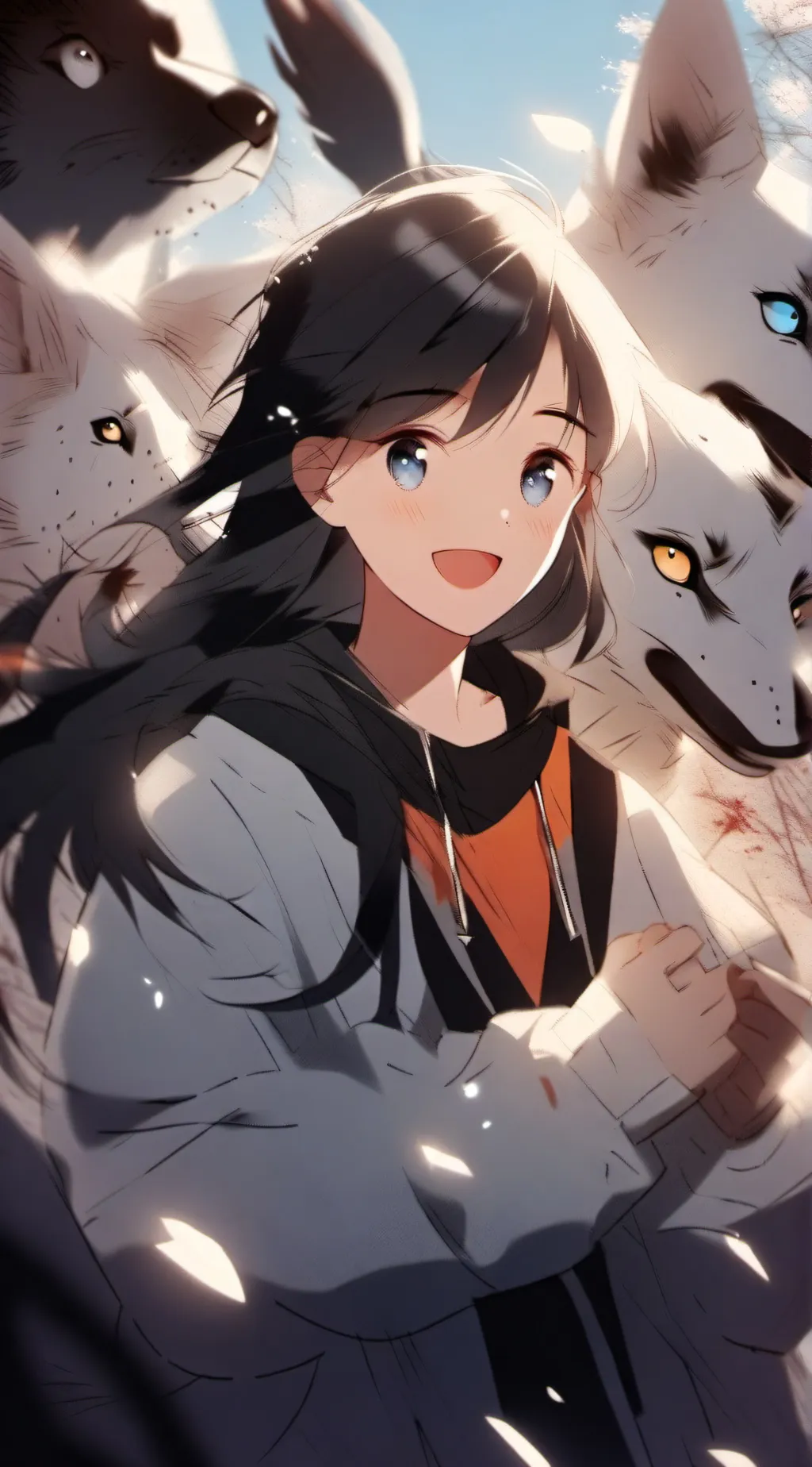 ai character: Maddie  background