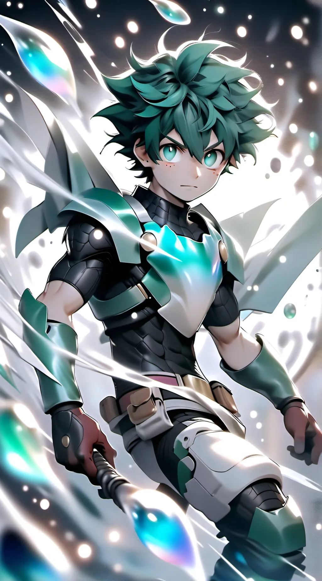 ai character: deku background
