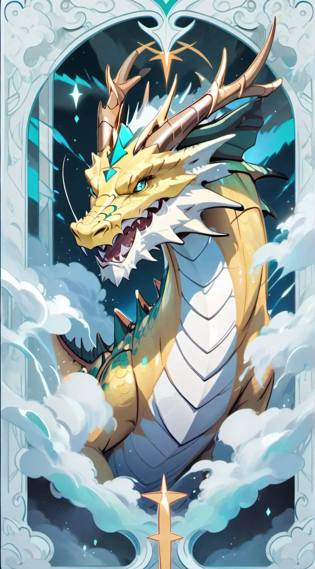 ai character: Qibli background