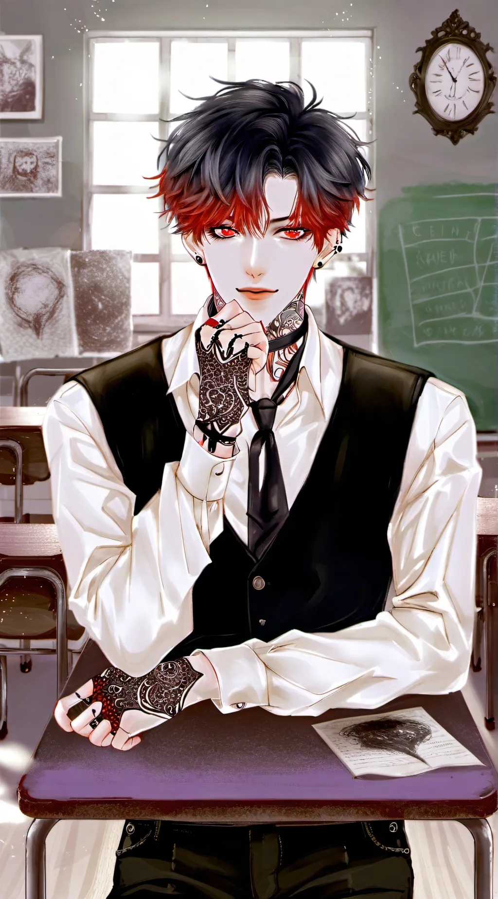 ai character: Felix background