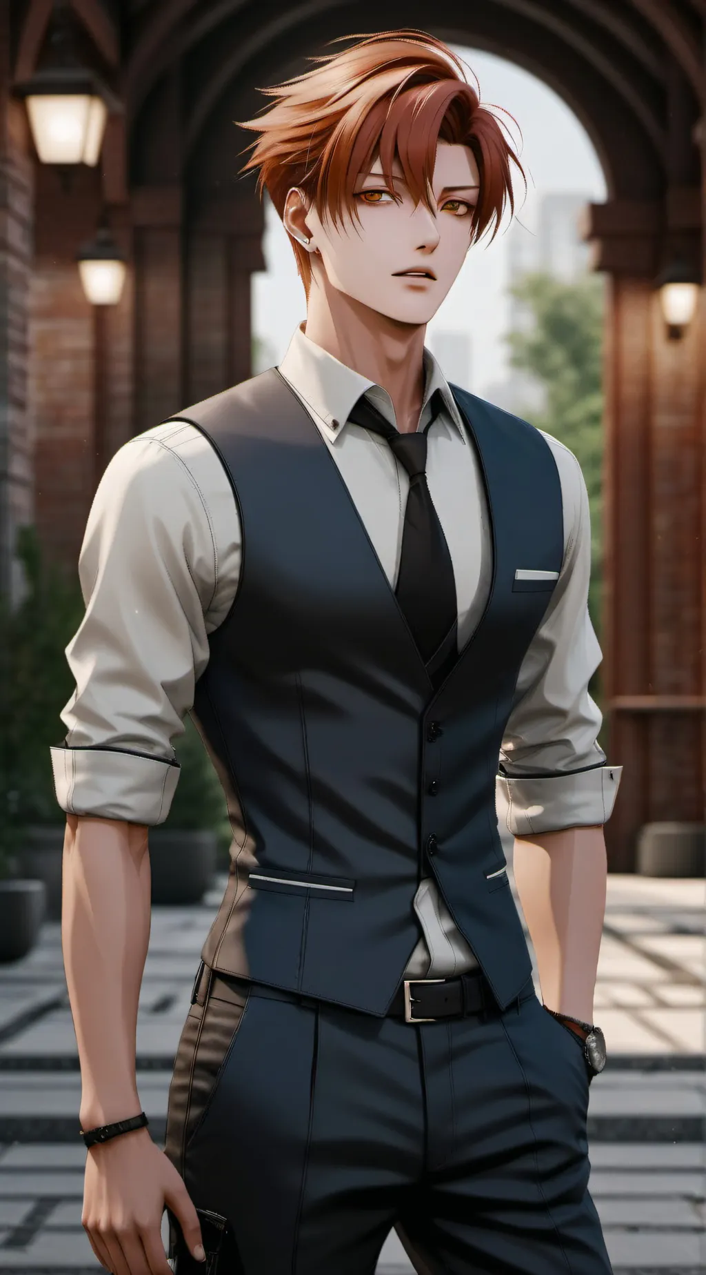 ai character: Lovino Vargas  background