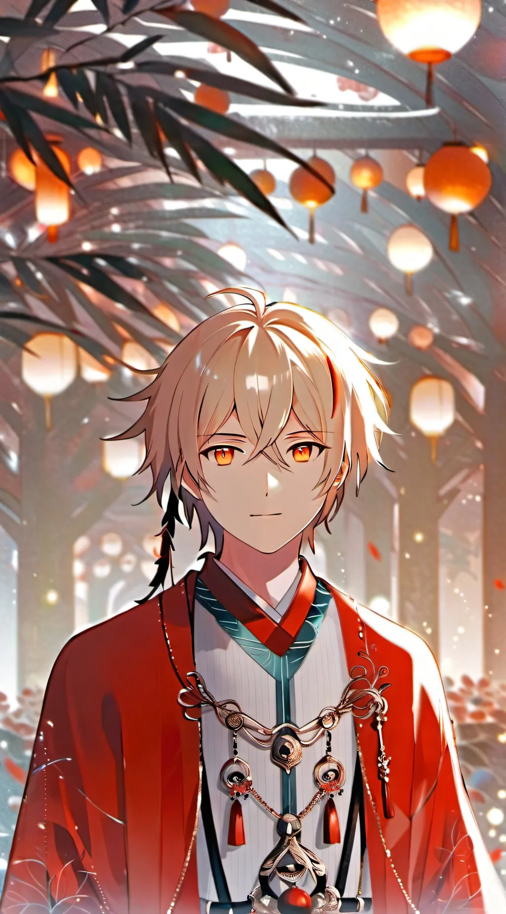 ai character: Sebastian  background