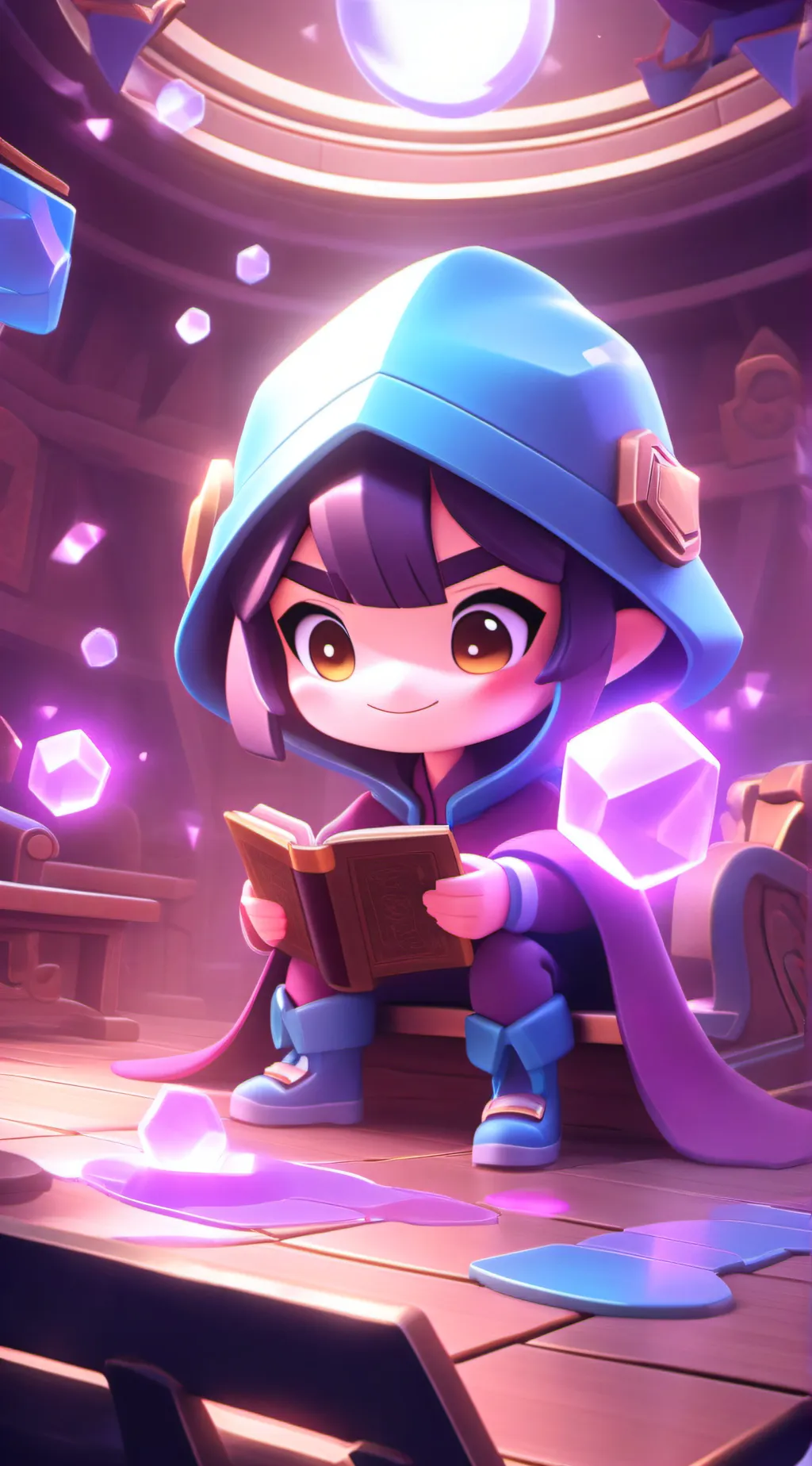 ai character: Aliana  background