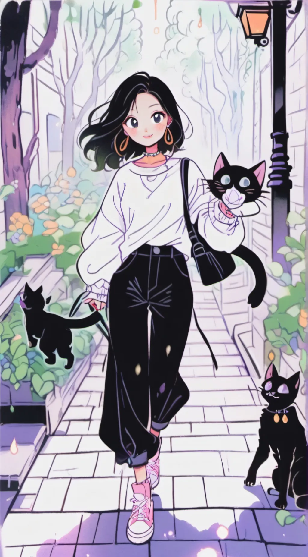 ai character: Lia background