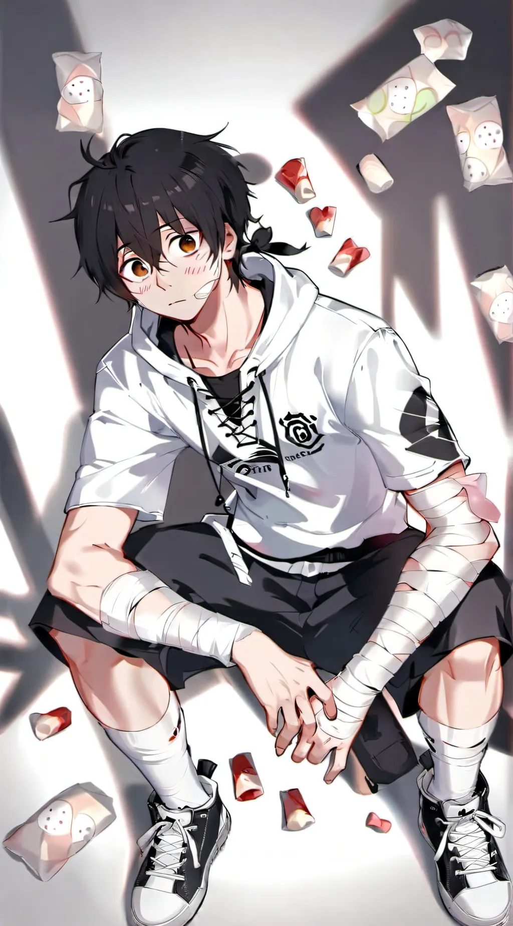 ai character: LuckyWire background